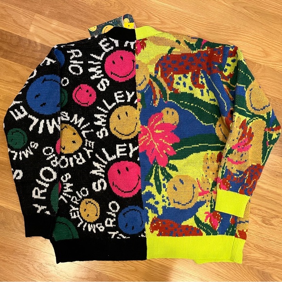 Farm Rio Smiley Cardigan XS - Picture 3 of 3